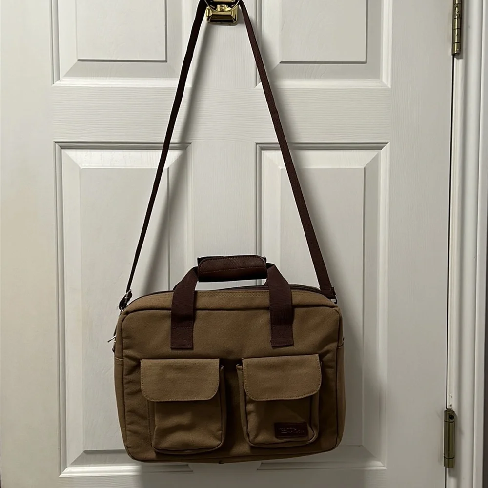 Bella Russo Unisex Canvas Computer/Book Bag